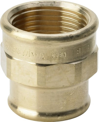 Viega formmuffe 1 1/4"x3/4" rødgods silicium bronze - 1