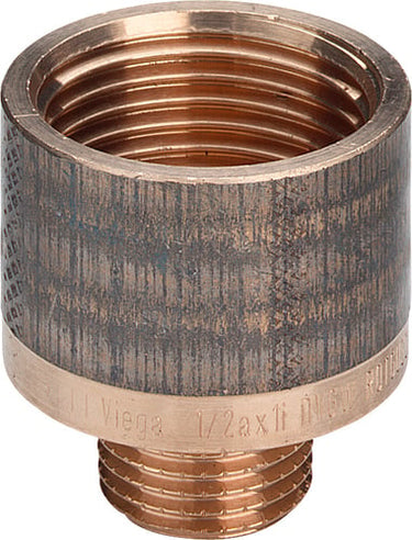 Viega spidsmuffe 3/4"x1 1/4" rødgods silicium bronze - 1