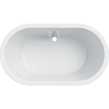 Geberit Bambini baby badekar 910x515x257 mm ovalt Alpin-hvid mat - 1