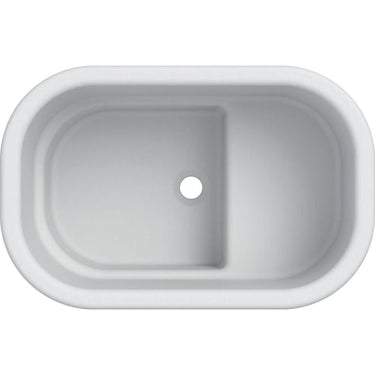 Geberit Bambini siddebadekar t/babyer 63L mat hvid - 1