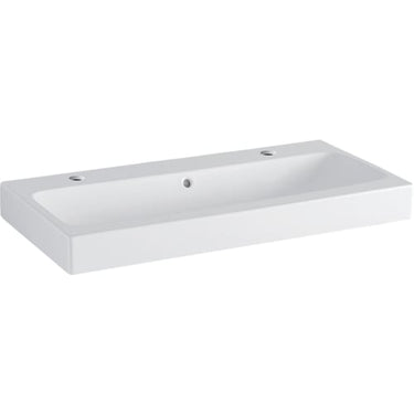 Geberit iCon håndvask 90 x48,5 cm hh h+v/ovl hvid - 1