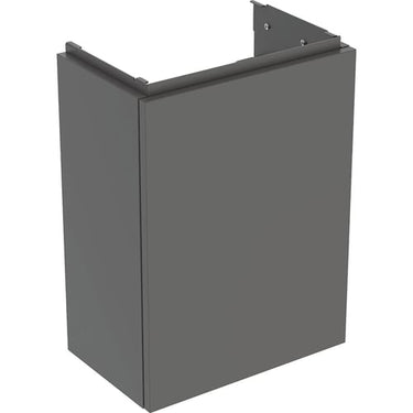 Geberit Acanto underskab til håndvask 40 cm 1 låge lava mat lava mat/håndtag lave mat - 1