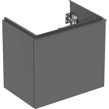Geberit Acanto underskab til håndvask 60 cm 1 sk + 1 indv sk kompakt lava mat/håndtag lava mat - 1