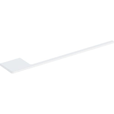 Geberit håndklædeholder til badeværelsesmøbler 400 x 72 x 8 mm hvid mat - 1