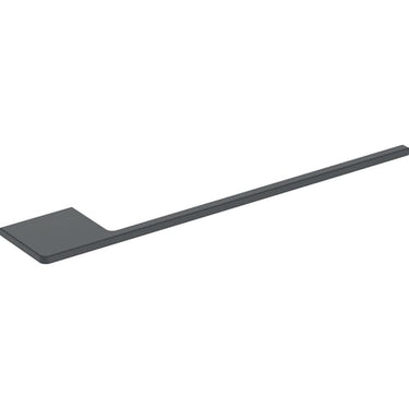 Geberit håndklædeholder til badeværelsesmøbler 400 x 72 x 8 mm sort mat - 1