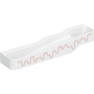 Geberit Bambini lege- og vaskekumme 4 vaskepl lav vask venstre 180 cm u/hh Karminrød - 1