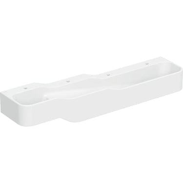 Geberit Bambini lege- og vaskekumme 4 vaskepl lav vask højre 180 cm hh v/h Alpin-hvid - 1