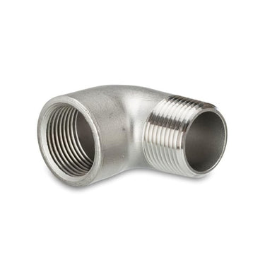 NORDS vinkel muffe/nippel 90 gr 4404/316 100 bar 3/8" - 1