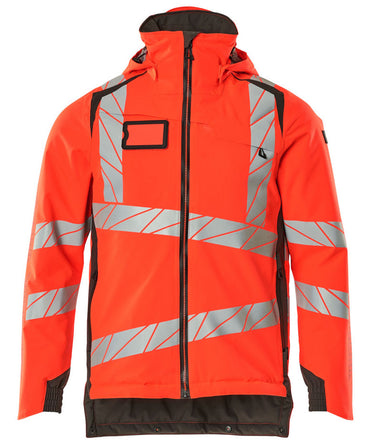Mascot vinterjakke 19035 hi-vis rød/antracit str 5XL - 1