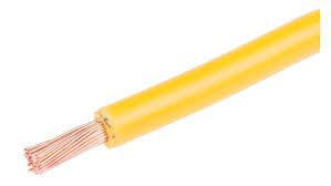 Monteringsledning H05Z-K 95°C 1X0,75 GUL S200 - 1