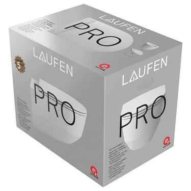 LAUFEN PRO sampak Rimless vægskål med soft close sæde hvid - 1