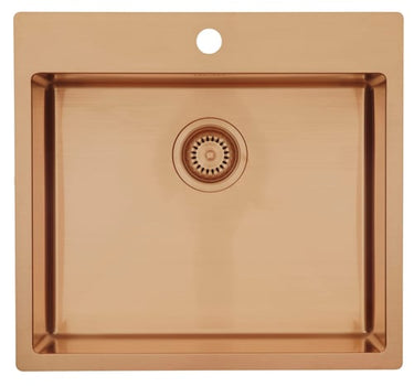 Lavabo Kubus 540 Soft køkkenvask m/hh PVD kobber - 1