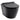Lavabo Studio væghængt toilet rimless m/slim toiletsæde matsort - 1