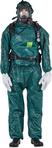 AlphaTec kemidragt type 3/4 grøn str XL - 1