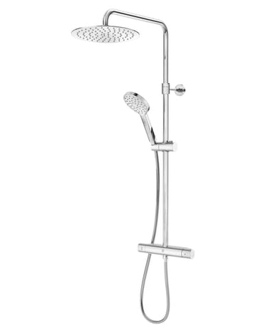 Gustavsberg Nordic Round brusersæt med term cc150mm krom - 1