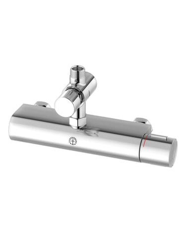 Gustavsberg Ny Nautic termostat brusearmatur m/trykventil udl op cc150mm krom - 1
