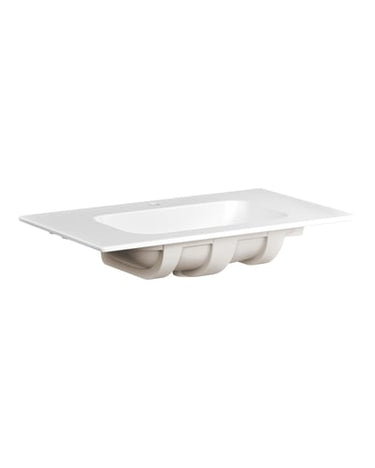 Gustavsberg Artic møbelvask 80cm mat hvid - 1