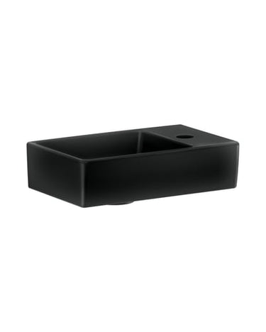 Gustavsberg Artic S håndvask 36cm venstre hh th mat sort - 1