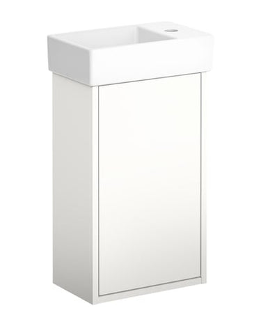 Gustavsberg Artic S møbelsæt 36cm vask hh tv hvid/mat hvid - 1