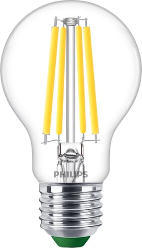 Philips MASTER Ultra Efficient LED Standard 4W (60W) E27 840 A60 Klar Glas - 1