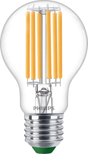 Philips MASTER Ultra Efficient LED Standard 5,2W (75W) E27 827 A60 Klar Glas - 1