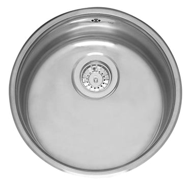 Lavabo L18 køkkenvask Ø440x160mm strainer poleret rf - 1