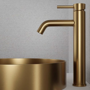 Lavabo Primy Wave håndvaskarmatur 296mm tud u/bv PVD sand - 1