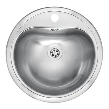 Lavabo ReGinox Atlantis håndvask Ø46mm rf stål - 1
