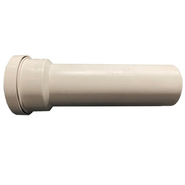 Lavabo P-tilslutningsrør 300mm Ø100/Ø92mm plast hvid - 1