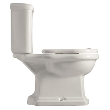 Lavabo Retro Monoblocco gulvstående toilet 3/6l m/S-lås hvid - 1
