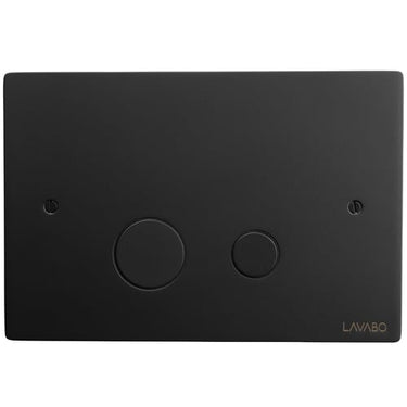 Lavabo Luna betjeningsplade t/indbyg cist matsort - 1