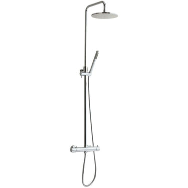 Lavabo Argo termostatarmatur m/hoved- og håndbr forkr - 1
