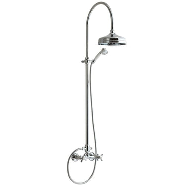 Lavabo Retro to-grebs armatur m/hoved- og håndbr forkr - 1
