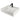 Lavabo Solid Surface håndvask akryl 600x450x145mm t/bord mat hvid - 1