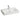Lavabo Cento håndvask porcelæn 700x450x100mm t/bord blank hvid - 1