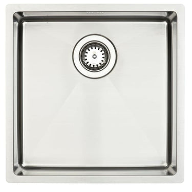 Lavabo Kubus 400 Soft køkkenvask u/hh mat rf - 1
