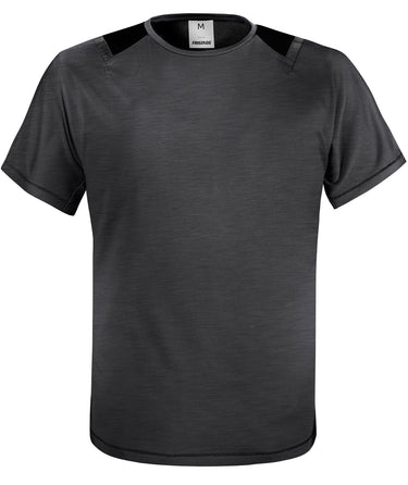 Green funktionel T-shirt 7520 GRK Grå/Sort XS - 1