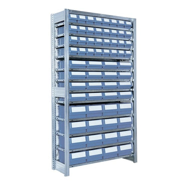 Kassereol RK grundsektion med 64 kasser - 32x400X117X90 16x400X234X90 16x400X234X140 - 1