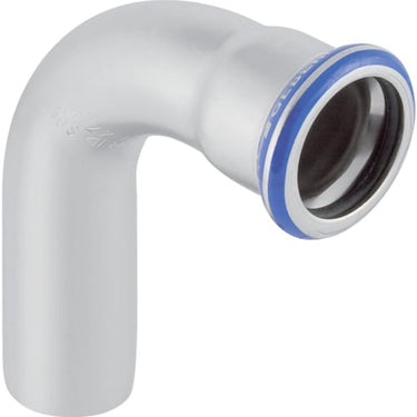 Geberit Mapress bøjning m/nippelende 90° 12mm rf - 1