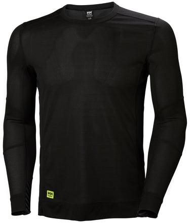 Helly Hansen Workwear Lifa crewneck undertrøje 75105 sort str. L - 1