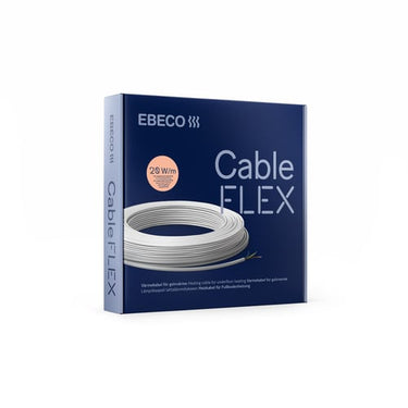 Cableflex – varmekabel med seriemodstand 20 W/m 10 m 200 W - 1