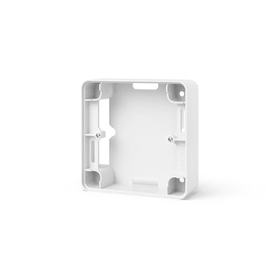 Forfra dåse til EB-Therm hvid (ral 9003) 87 x 87 x 29 mm - 1