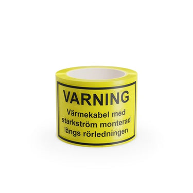 Advarselstape 100 mm x 33 m - 1