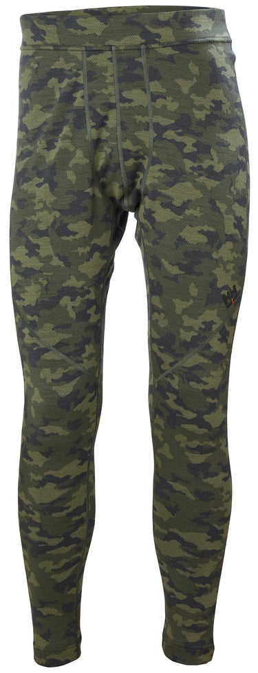 HH Workwear Lifa Merino uld underbuks med lange ben 75506 camo M - 1