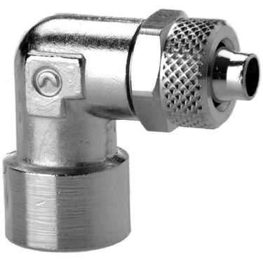 Push on fitting-fixed female elbow-8/6 tube -1/8 thread 1493 8/6-1/8 RAPID FITTING - 1
