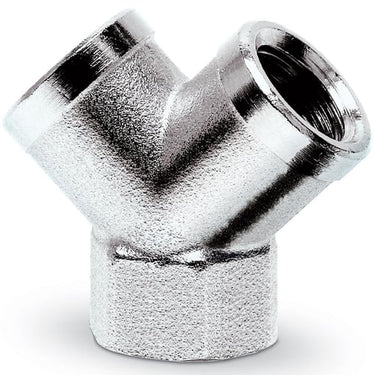 BSP adaptor-female Y connector-3/8 thread 2043 3/8 PIPE AND TUBING FITTING - 1