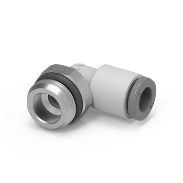 GripFit Push in fitting-swivel elbow-8mm tube -1/8 thread G7522 8-1/8 S-RAPID FITT. GRIPFIT - 1