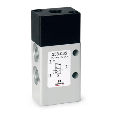Pneumatic valve-3/2 -1/8 port-pilot spring338-035 ELECTROP. SPOOL VALVE SER. 3 - 1