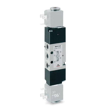 Electropneumatic valve-5/3 CO-1/8 -sol sol 378-011-02 SOLENOID VALVE SER. 3 - 1