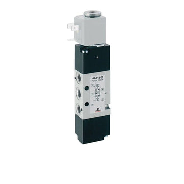 Electropneumatic valve-5/2 -1/8 -sol sol 358-011-02 SOLENOID VALVE SER. 3 - 1